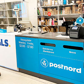 Postnord posthuset i Slagelse